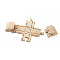 Buffer Stops & Intersection for Wooden Railway Train Set 50920 - Brio Compatible