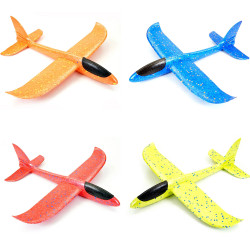 Hand Chuckie Foam Glider Toy - 480mm Wingspan - Assorted Colours