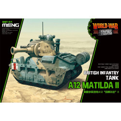 Meng Models WWT-014 British Tank A12 Matilda II World War Toons Model Kit