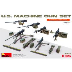 Miniart 37047 U.S Machine Gun Set 1:35 Model Kit