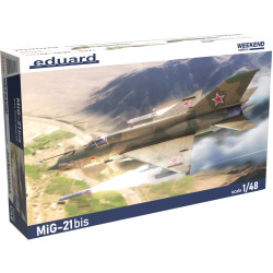 Eduard 84130 Mikoyan MiG-21bis Weekend Edition 1:48 Plastic Model Kit