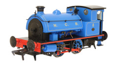 Dapol HL 0-4-0 NCB Blue Lined Straw (DCC-Sound) 4S-024-005S OO Gauge