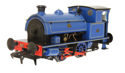 Dapol HL 0-4-0 56 Port of London Blue Lined Yellow (DCC-Sound) 4S-024-004S OO