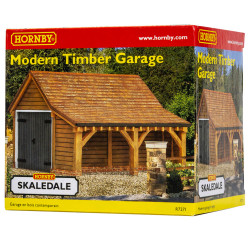 Hornby Skaledale Building R7271 Modern Timber Garage OO Gauge Building