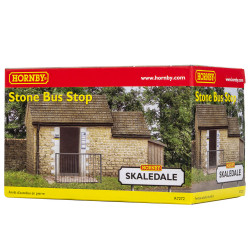 Hornby Skaledale Building R7272 Stone Bus Stop OO Gauge Building
