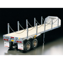 TAMIYA RC Flatbed  Semi-Trailer for Tractor Truck 1:14 Assembly Kit 56306