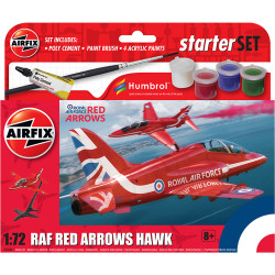 Airfix A55002 Small Beginners Set Red Arrows Hawk 1:72 Plastic Model Kit