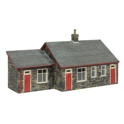 Scenecraft 44-0171R Harbour Station Gents and Office - Red 1:76