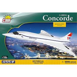 COBI 1917 Historical Collection G-BBDG Concorde 1:95 Construction Kit 450pcs