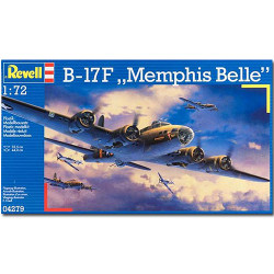 REVELL B-17F Memphis Belle 1:72 Aircraft Model Kit - 04279