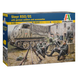 Italeri 6549 Steyr Rso/01 With German Soldiers 1:72 Plastic Model Kit