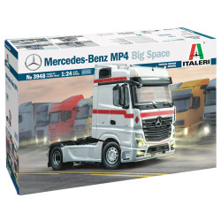 Italeri 3948 Merc Benz Mp4 Big Space 1:24 Plastic Model Truck Kit