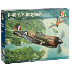 Italeri 2795 Raf P-40E/K Kittyhawk 1:48 Plastic Model Kit