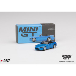 MiniGT Honda S2000 (AP2) Laguna Blue Pearl 1:64 Diecast Model MGT00287-L