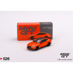 MiniGT BMW M4 M-Performance (G82) Fire Orange 1:64 Diecast Model MGT00526-R
