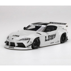 TopSpeed LB Works Toyota GR Supra White 1:18 Resin Model TS0338