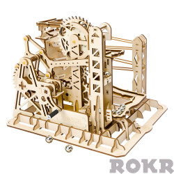 ROBOTIME ROKR Marble Explorer Mechanical Wooden Model Kit LG503