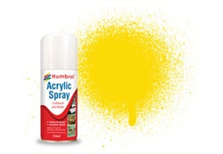 Humbrol AD6069 No 69 Yellow Model Kit Acrylic Spray Paint