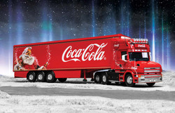 Corgi CC12842 Coca-Cola Christmas Truck 1:50 Diecast Model