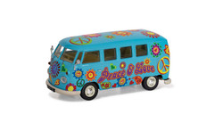 Corgi CC02738 Volkswagen Campervan - Peace Love and Freedom 1:43 Diecast Model