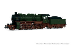 Arnold HN9066 KPEV, steam locomtive class 58.10-40, 3-dome boiler, green/brown livery, ep. I TT Gauge