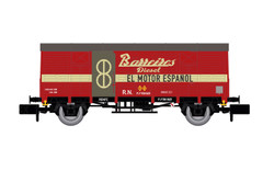 Arnold HN6661 RENFE, 2-axle covered wagon type J300.000 "Barreiros", ep. III N Gauge