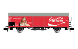 Arnold HN6646 DB, 2-axle refrigerated wagon, type Ibblps "Coca-Cola Sommer", ep. IV-V N Gauge