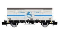 Arnold HN6662 RENFE, 2-axle covered wagon type J300.000 "Pegaso", ep. III N Gauge