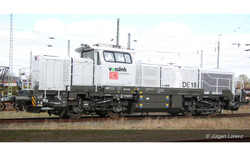 Arnold HN9058S DB/NorthRail, 4-axle diesel locomotive Vossloh DE 18, grey livery, ep. VI, with DCC sound decoder TT Gauge