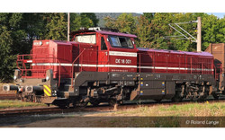 Arnold HN9057S Cargo Logistik Rail Service, 4-axle diesel locomotive DE 18 001, ep. VI, with DCC sound decoder TT Gauge