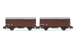 Arnold HN6521 DR, 2-unit pack, wooden Gs wagons, period IV N Gauge