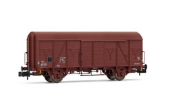 Arnold HN6515 SNCF, 2-unit pack, 2-axle covered wagons type G4, period IV N Gauge
