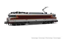 Arnold HN2585S SNCF, electric locomotive CC 21001 in silver livery, ep. IV, with DCC sound decoder N Gauge