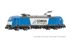Arnold HN2595 COMSA, electric locomotive 253, blue-white livery, ep. VI N Gauge