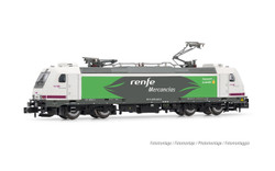 Arnold HN2594D RENFE, electric locomotive 253, white purple "Transporte Sostenible" livery, ep. VI, with DCC decoder N Gauge