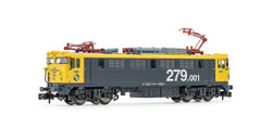 Arnold HN2561S RENFE 279, grey-yellow livery, period V DCC Sound N Gauge
