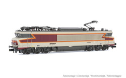 Arnold HN2586S SNCF, electric locomotive CC 21004 in beton grey livery with noodle logo, ep. IV-V, with DCC sound decoder N Gauge