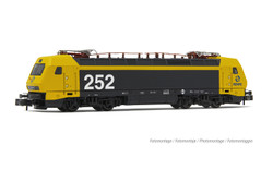 Arnold HN2557D RENFE, electric locomotive class 252, “Taxi” original livery, period V, DCC Digital N Gauge
