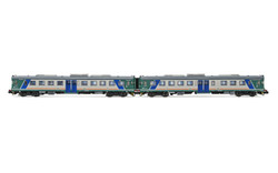 Arnold HN2553 FS, 2-units pack ALn 668 1200 series (1 double door, exhausts) XMPR livery, flat windows, ep. V N Gauge