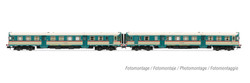 Arnold HN2554S RENFE, 2-units pack ALn 668 1900 series (2 doors) original FS livery, rounded windows, ep. IV - DCC Sound N Gauge