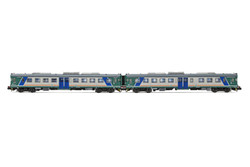 Arnold HN2553S FS, 2-units pack ALn 668 1200 series (1 double door, exhausts) XMPR livery, flat windows, ep. V - DCC Sound N Gauge
