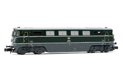 Arnold HN2490 diesel locomotive class 2050, ÖBB, 2050.05, green livery with big triangle, period V N Gauge