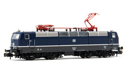 Arnold HN2491S DB, electric loco class 181.2, blue livery, period IV, with DCC sound decoder N Gauge