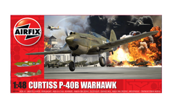 Airfix A05130A Curtiss P-40B Warhawk 1:48 1:48 Model Kit