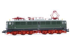 Arnold HN2525 DR, electric locomotive class 251, green livery with red chassis, period IV N Gauge