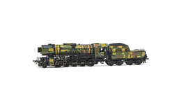 Arnold HN2485 DRB, heavy steam locomotive BR 42 in camouflage livery, period IIc N Gauge