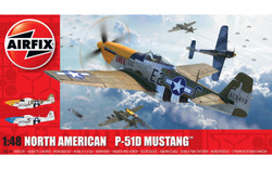 Airfix A05138 North American P51-D Mustang (Filletless Tails) 1:48 Model Kit