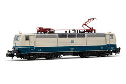 Arnold HN2492S DB, electric loco class 181.2, blue/beige livery, period IV, with DCC sound decoder N Gauge