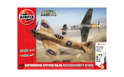 Airfix A50160 Spitfire Mk.Vb Messerschmitt Bf109E Dogfight Double Gift Set