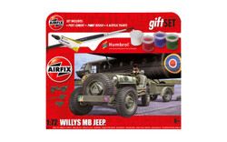 Airfix A55117A Hanging Gift Set - Willys MB Jeep 1:72 Model Kit
